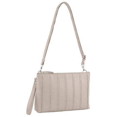 Pierre Cardin Ladies Leather Stitch-design Multiway Cross-Body Bag in Sand (PC 3574)