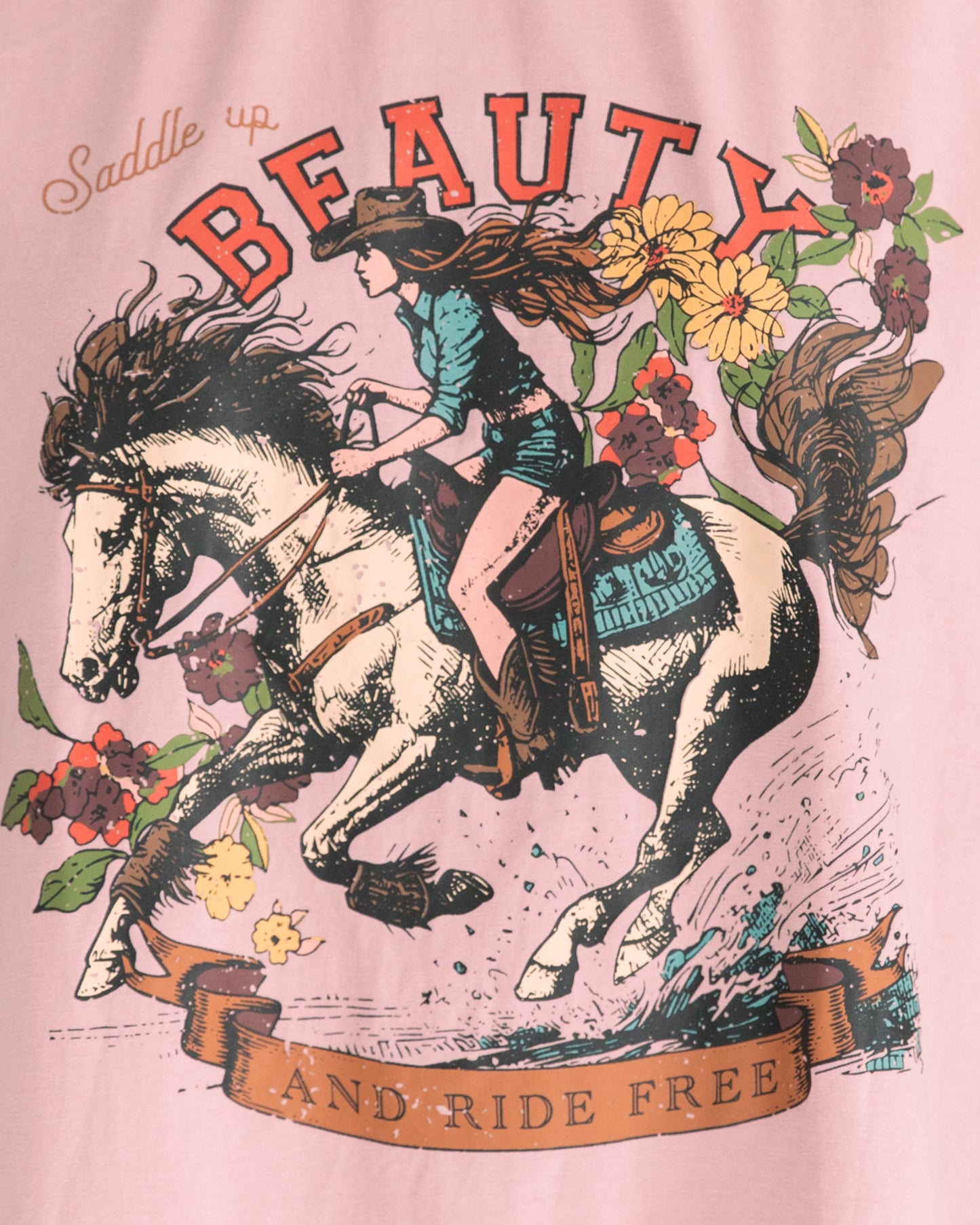Wild West Tee from Paperheart - PINK