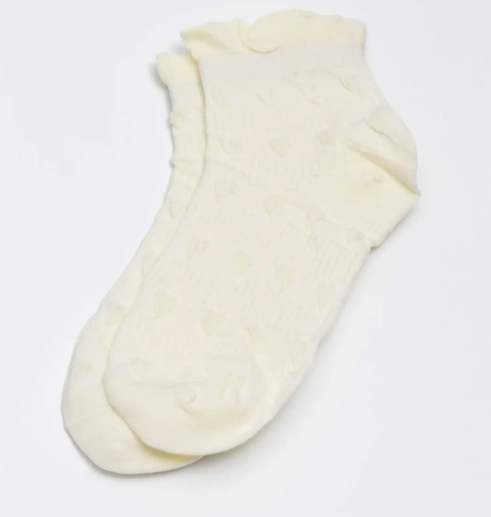 Phoebe Socks – White