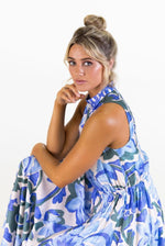 Bel Vestito Portofino Panelled Midaxi Dress