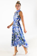 Bel Vestito Portofino Panelled Midaxi Dress