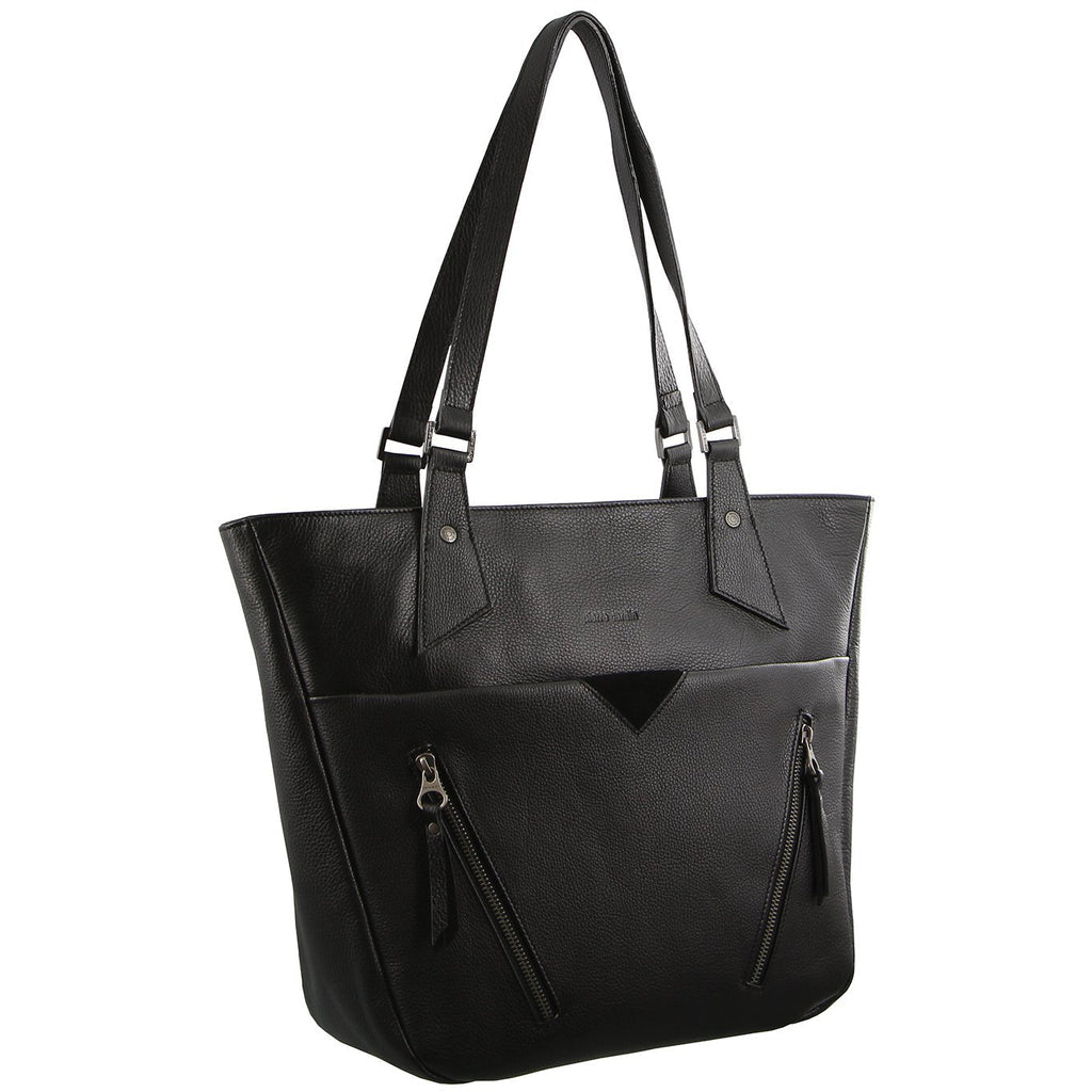 Pierre Cardin Italian Leather Tote PC2732 Navy