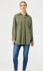 Studio oversized shirt - Khaki