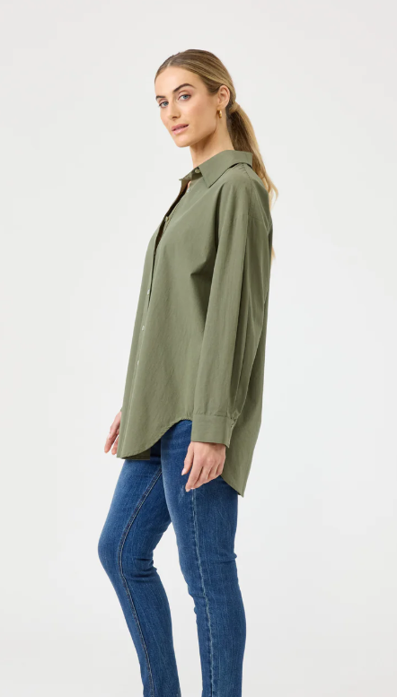 Studio oversized shirt - Khaki