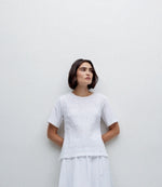 Yerse Barcelona Cotton Gathered T-shirt