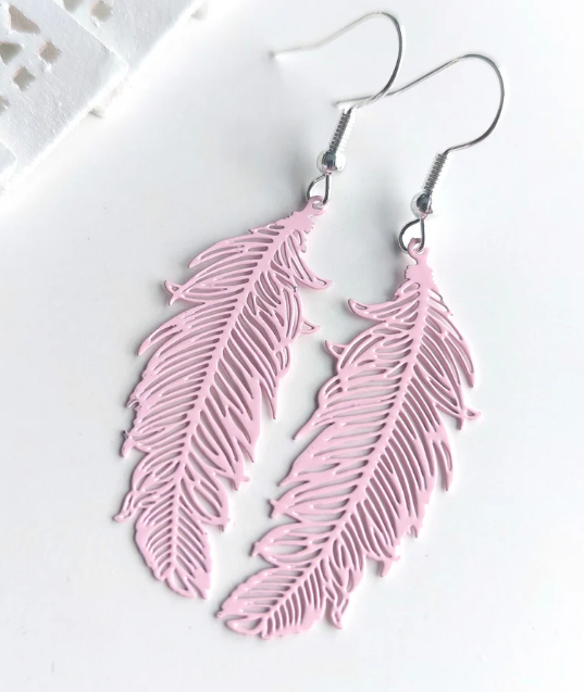 Fall for Fancy - Feather Earrings