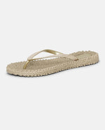 Isle Jacobsen Flip-flops Glitter - Platin