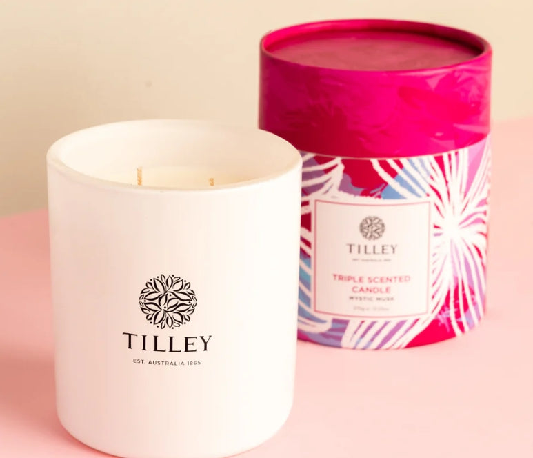 Tilley Limited Edition Mystic Musk Candle 375g