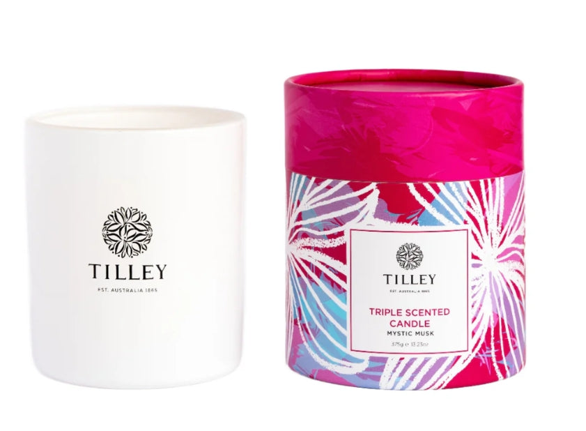 Tilley Limited Edition Mystic Musk Candle 375g