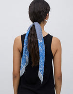 Yerse Barcelona Silk Bandana Scarf