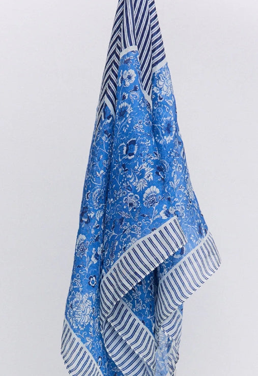 Yerse Barcelona Silk Bandana Scarf