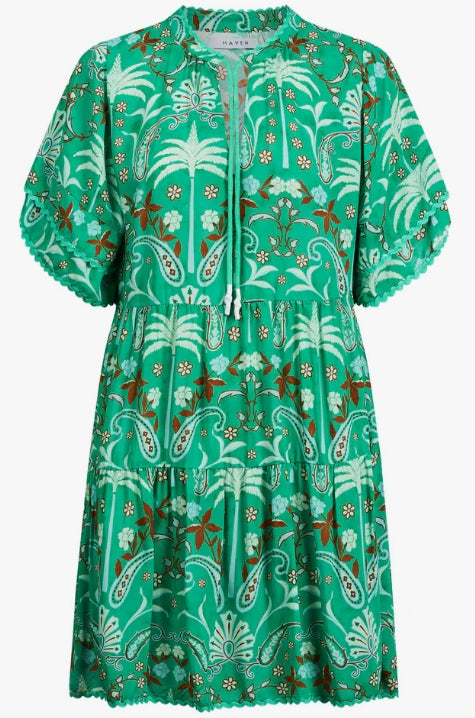 Haiti Dress - Palms