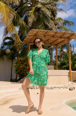 Haiti Dress - Palms