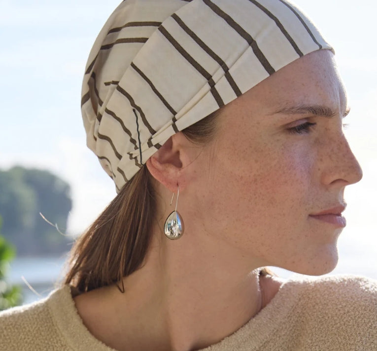 Pena Drop Earring - Silver