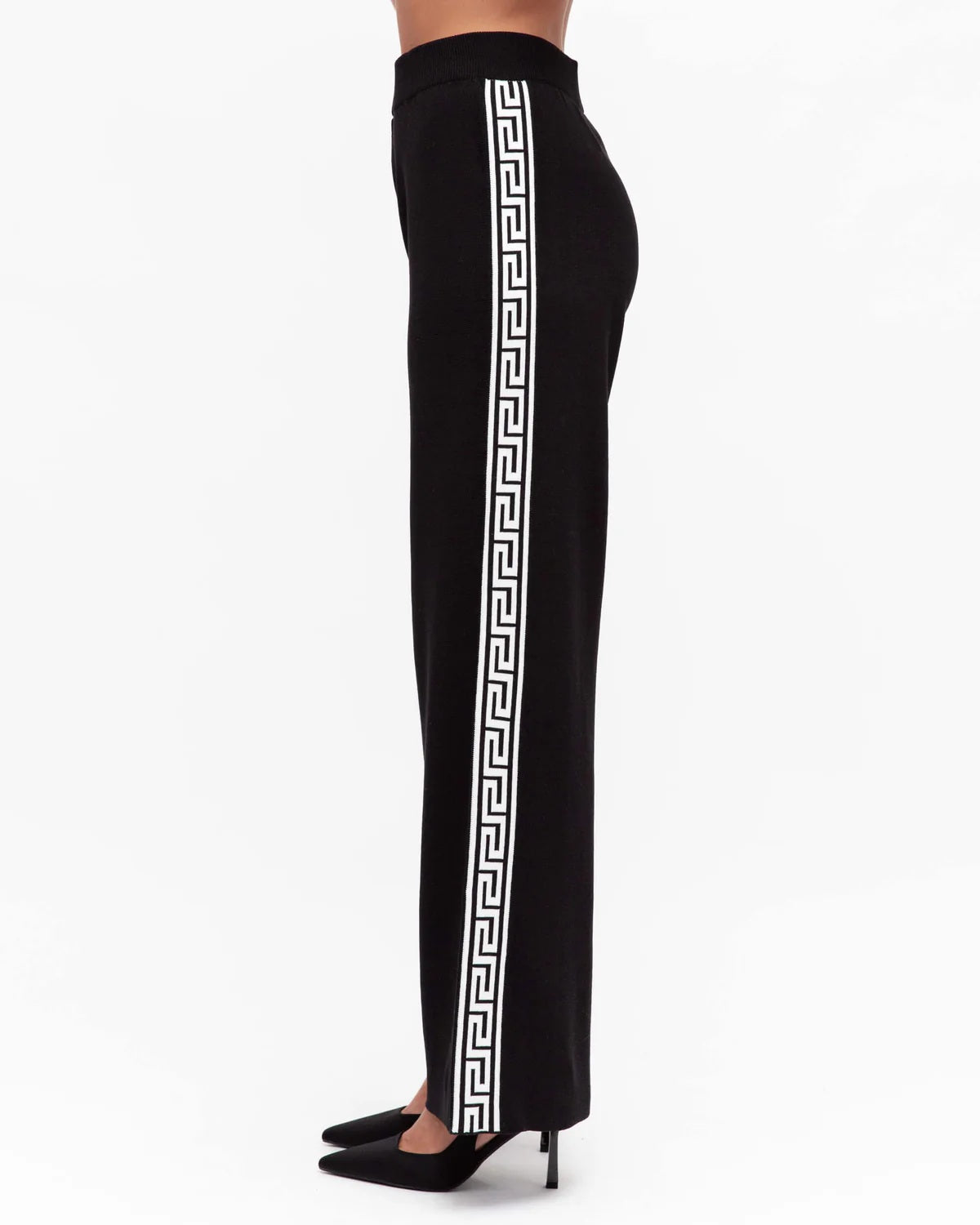 CONTRAST STRAIGHT LEG CO-ORD PANTS from White Closet