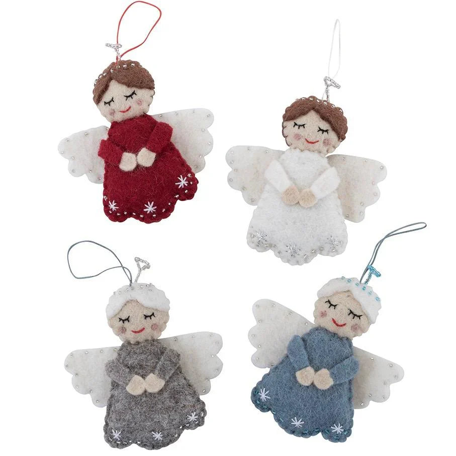 Pashom Angels with halo hanging decoration