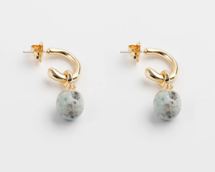 Frankie Earrings Grey