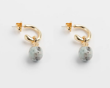 Frankie Earrings Grey