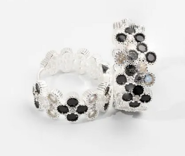 Reba Earrings Silver