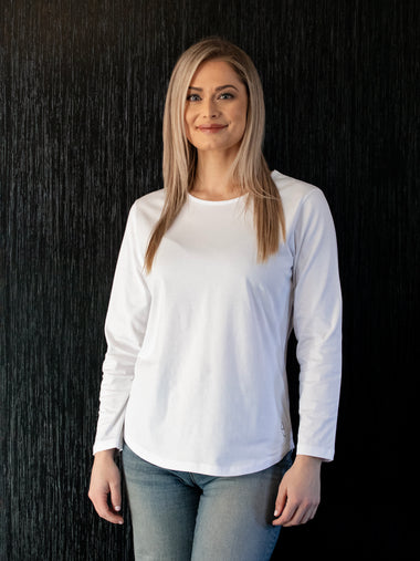 Must have Long sleeve Tee from White on Black