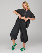 Boom Shankar Hatsu Guru Pant - Black with White Stitching