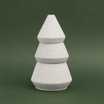 Cypress & Fir Ceramic Tree Stack White
