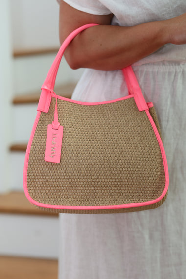 Liv & Milly Joanna Bag- Neon Coral