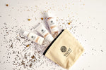 Classic White Champagne Confetti Gift Bag Set