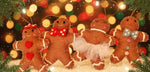 Pashom Gingerbread Girl and Boy Christmas Tree Decorations