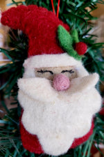 Hanging Santa decoration