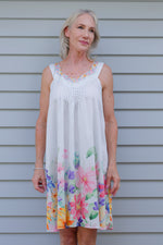 Carmen Kristen Countess - Sunflower Summer Cotton nightie