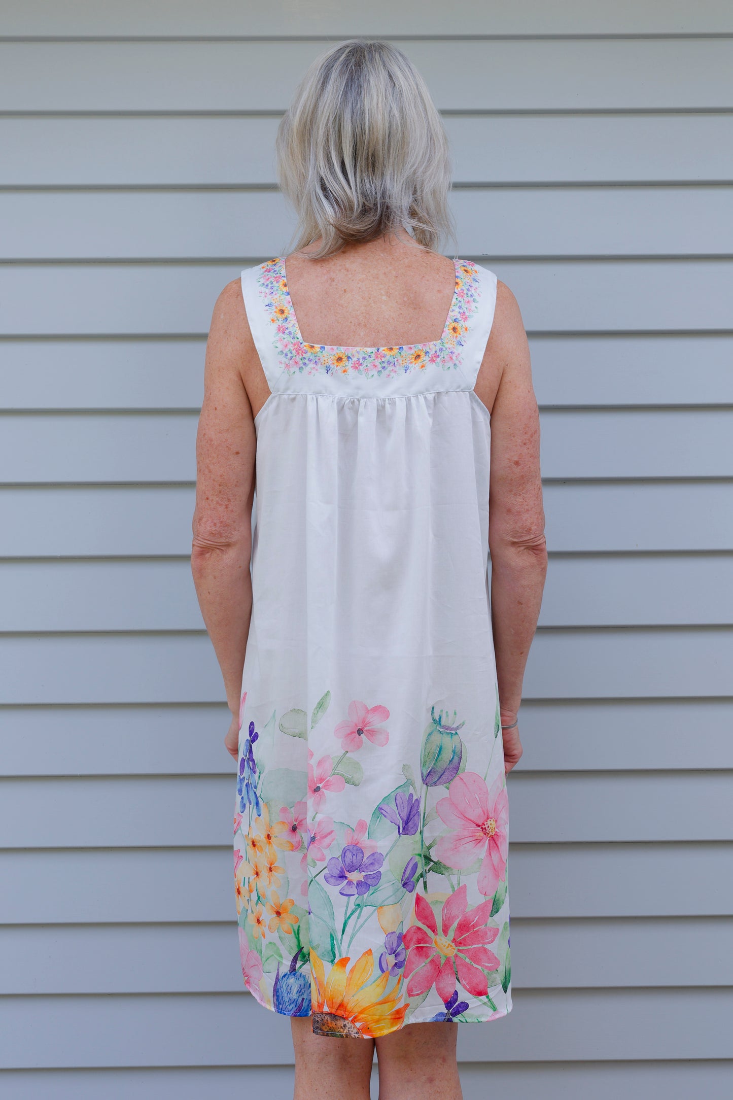 Carmen Kristen Countess - Sunflower Summer Cotton nightie