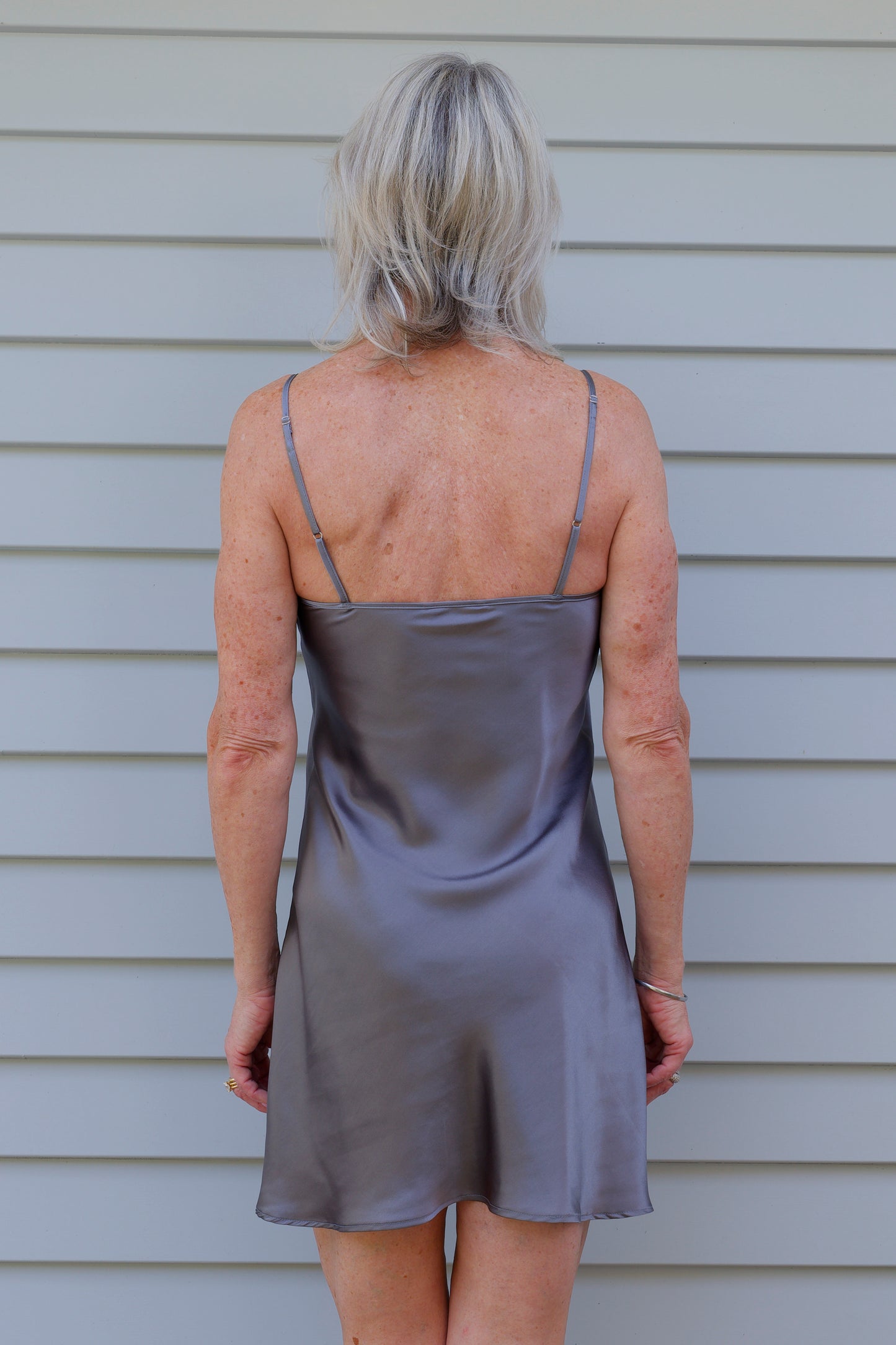 Silk Lace Chemise from Carmen Kristen luxury Loungewear