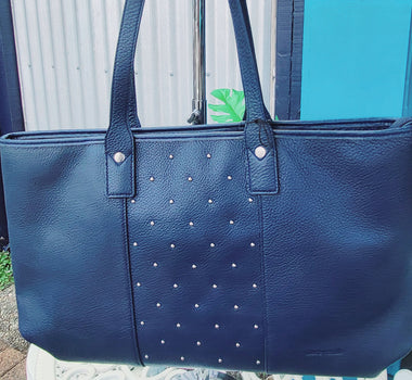 Pierre Cardin Tote Navy Stud PC3000