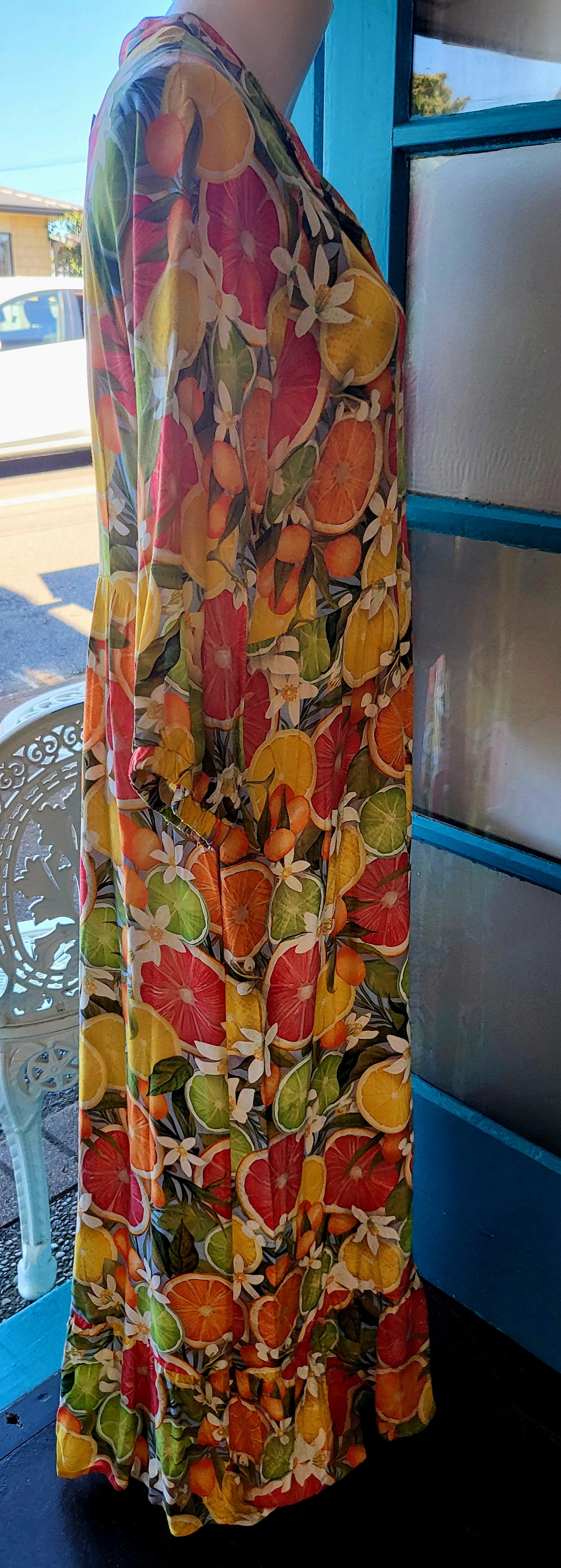 Luna Sky Florence Citrus Maxi Dress