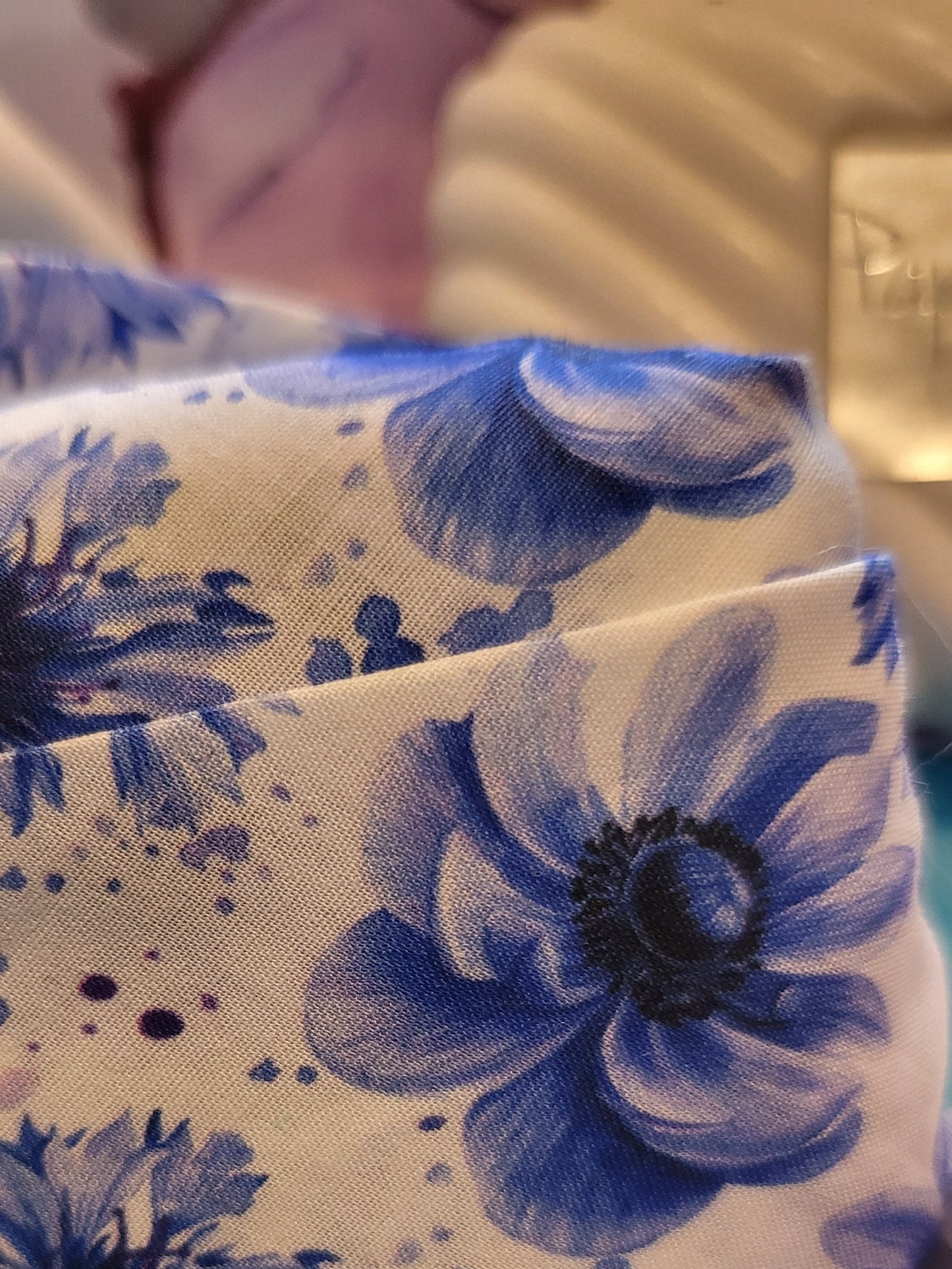 Handkerchief Wrapped Honeysuckle Soap from Carmen Kristen Luxury Loungewear