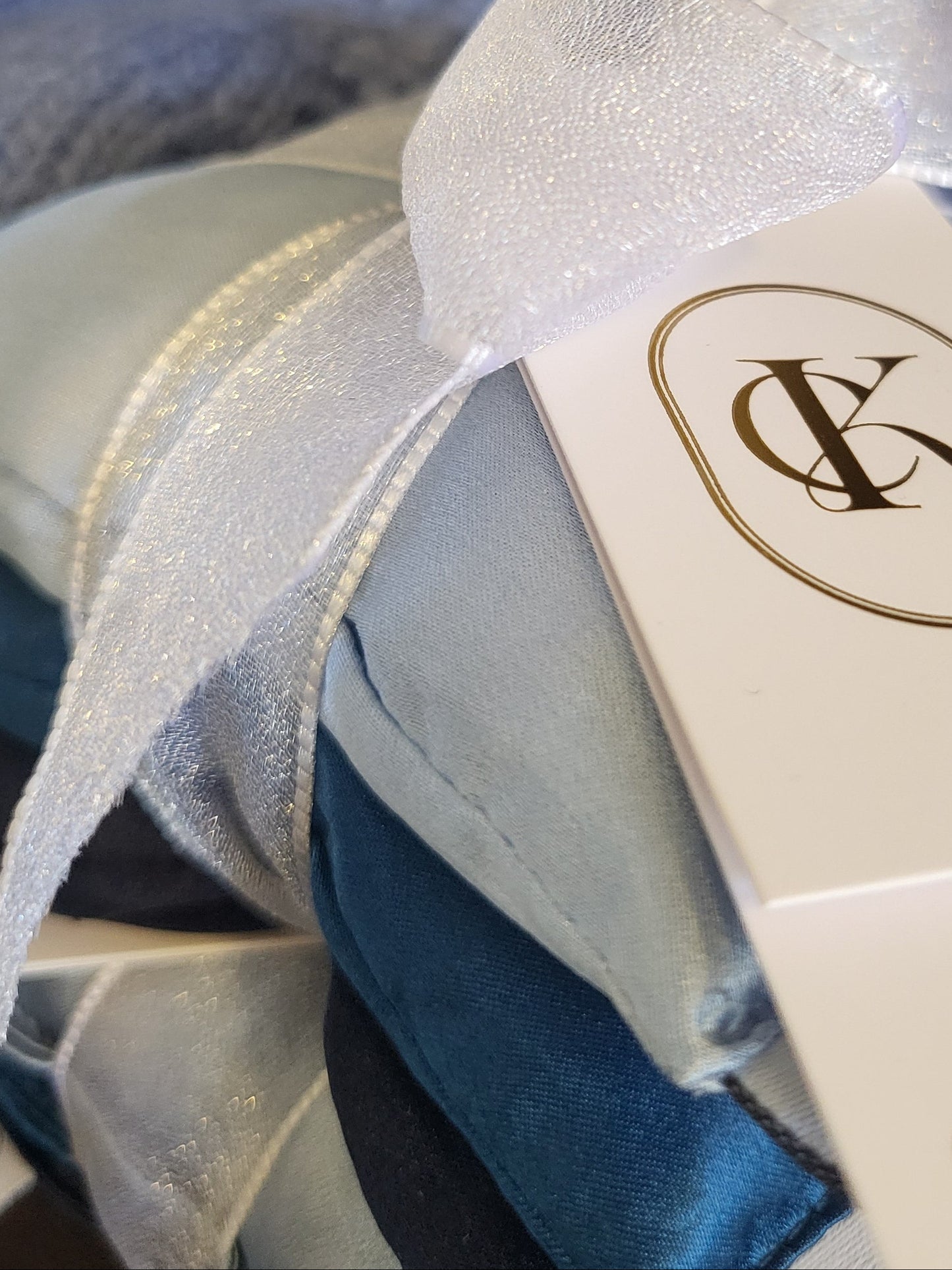 Lavender pillow stack from Carmen Kristen Luxury Loungewear