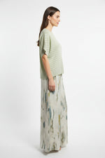 Detail Linen Top from LD&Co - Aloe