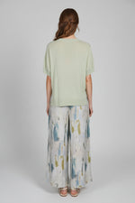 Detail Linen Top from LD&Co - Aloe