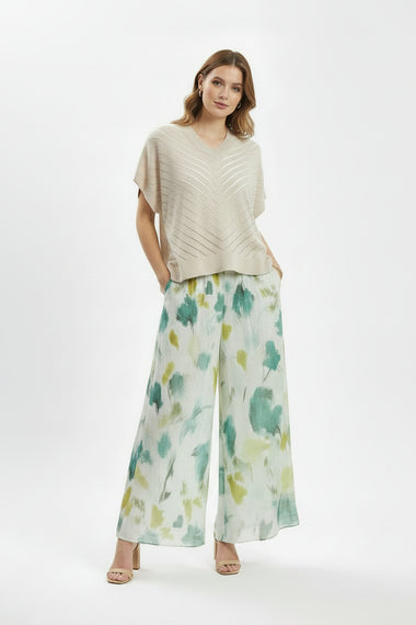 Detail Linen Top from LD&Co - Natural