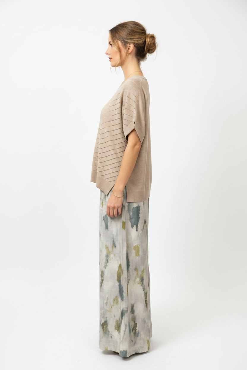 Detail Linen Top from LD&Co - Natural