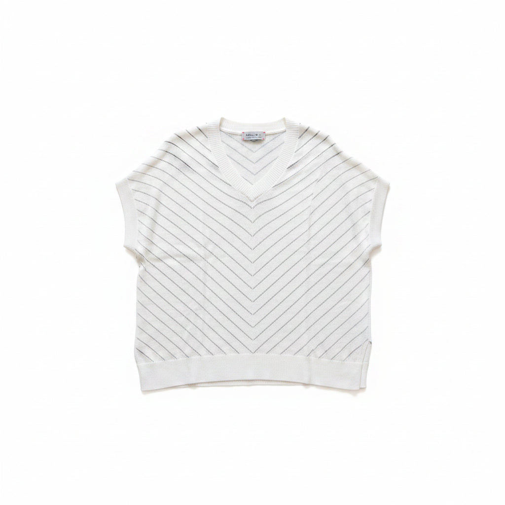 Detail Linen Top from LD&Co - White