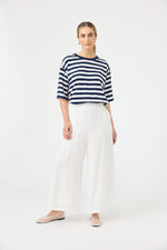 Studio Crop Pant - Salt