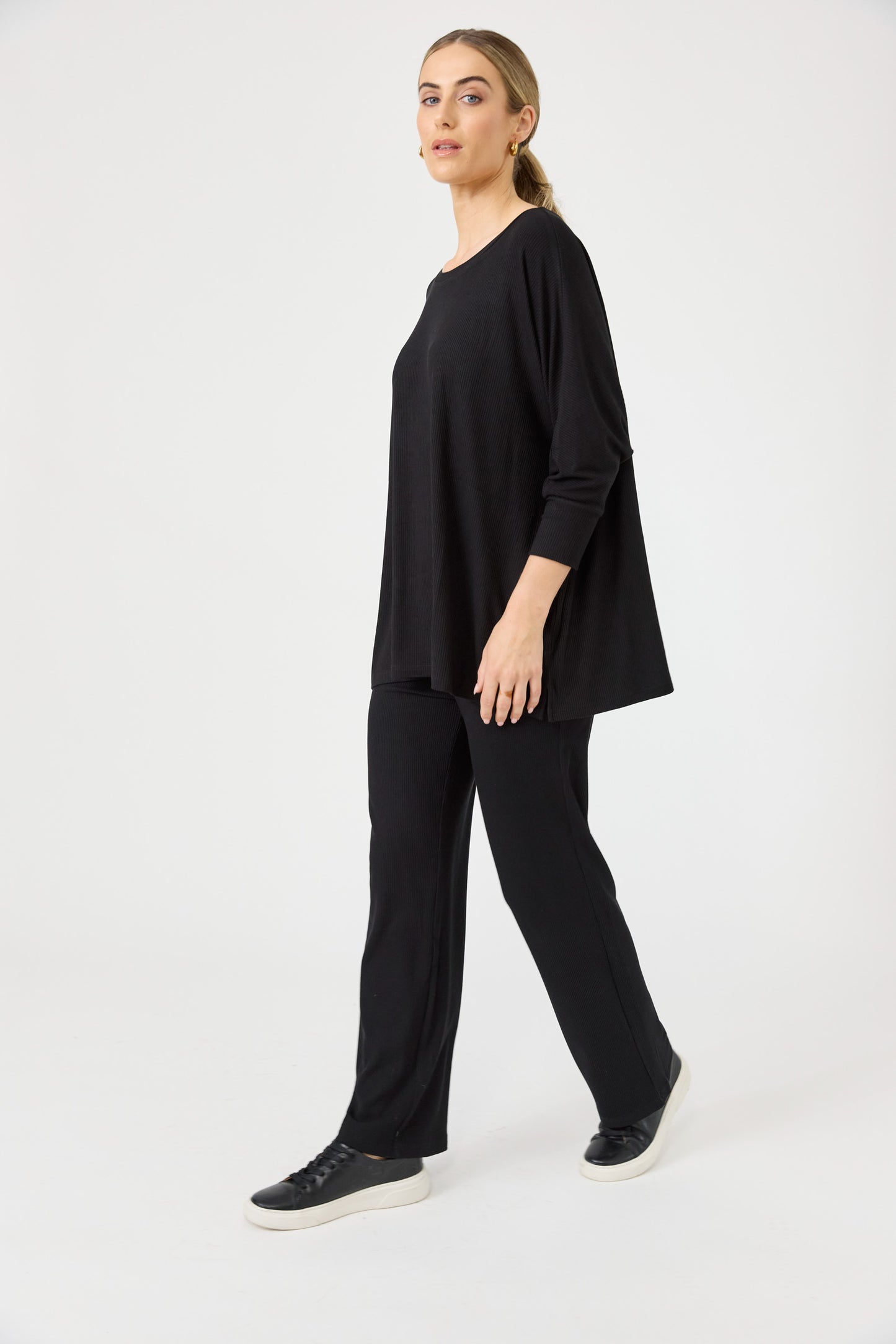 Studio Jersey Pant - Ebony