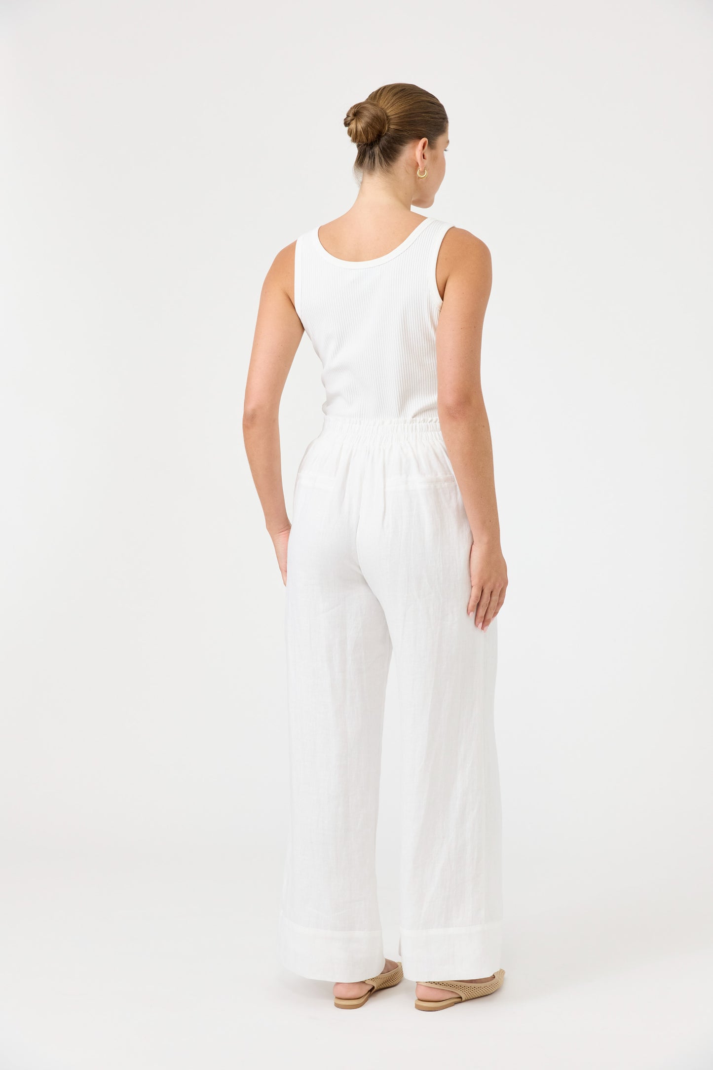 Studio pant - Salt colour