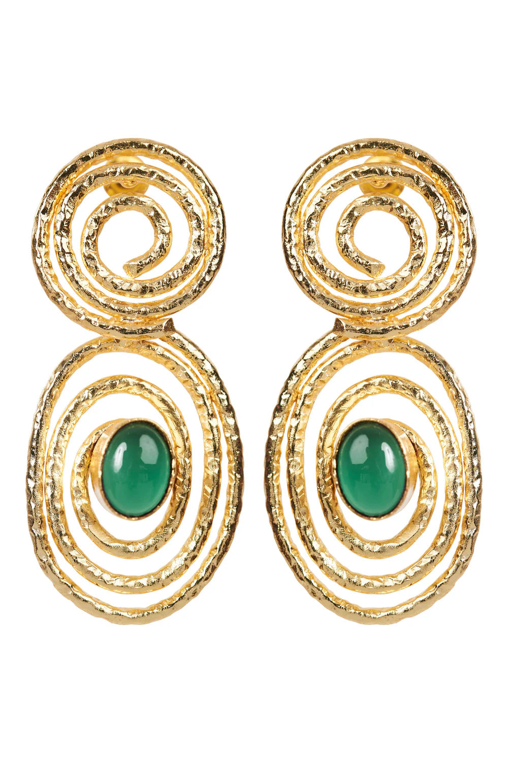 Le Soleil Earring - Emerald