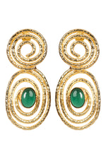 Le Soleil Earring - Emerald