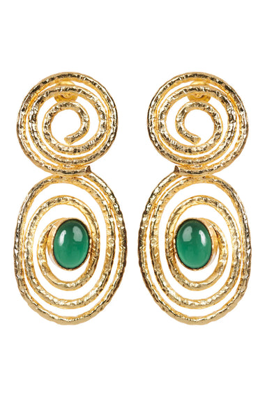 Le Soleil Earring - Emerald