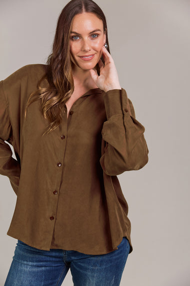 Eden Shirt - Tobacco