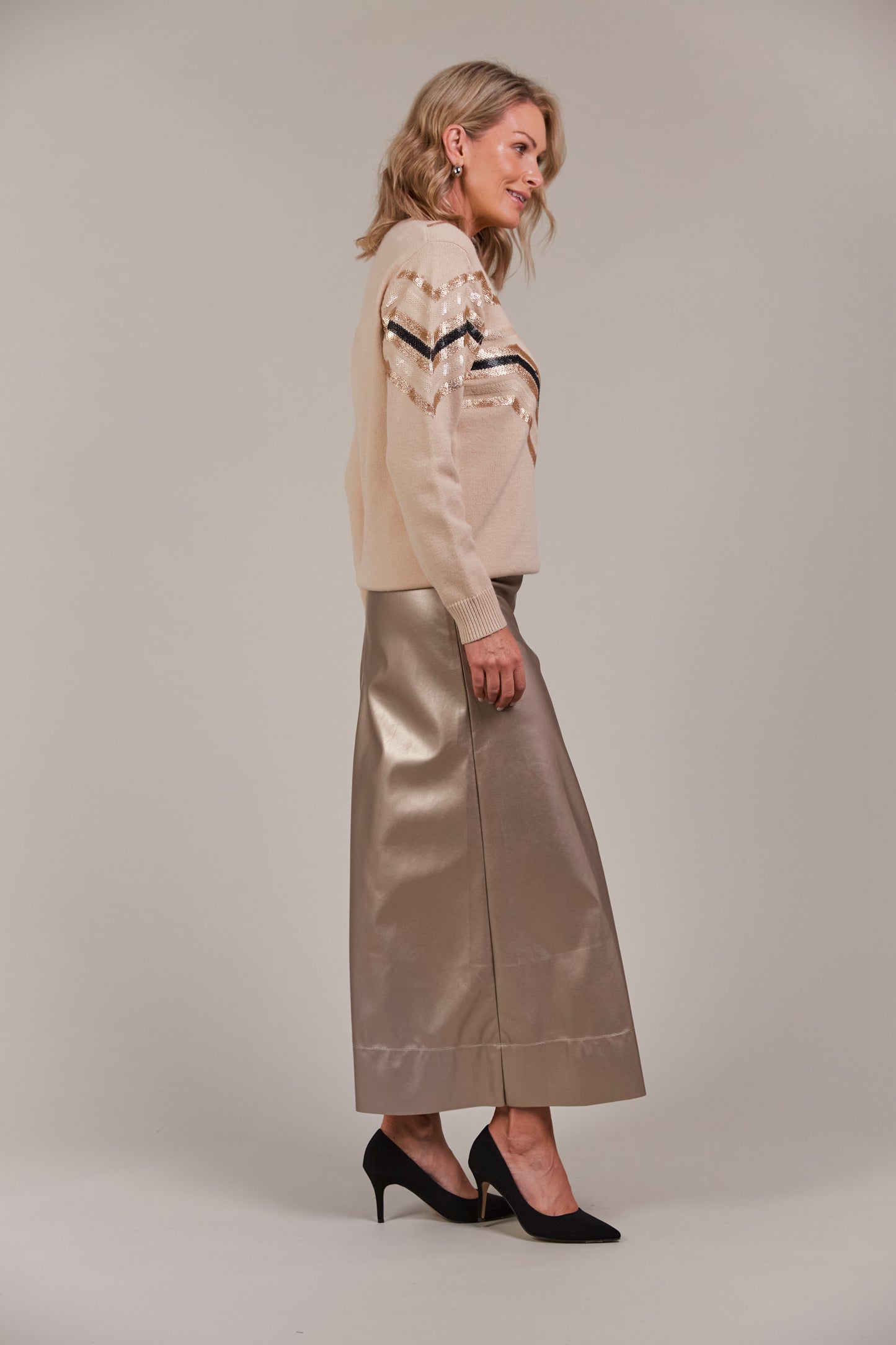 Allegro Maxi Skirt - Luxe